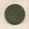 1 крейцер. Бавария 1870г