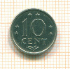 10 центов. Голландские Антильские острова 1971г