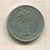 1 франк. Бельгийское Конго 1959г
