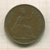 1 пенни. Великобритания 1938г