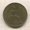 1 пенни. Великобритания 1947г