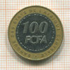 100 франков. Центральная Африка 2006г