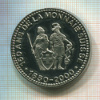 Медаль. 150 лет швейцарской монетарной системе