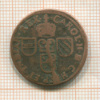 1 лиард. Испанские Нидерланды 1692г