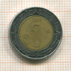 1 песо. Мексика 2008г