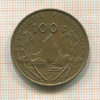 100 франков. Французская Полинезия 1998г