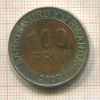 500 франков. Руанда 2007г
