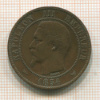 Монетовидный жетон. Франция 1854г
