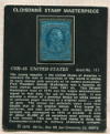 Серебряная реплика почтовой марки