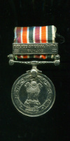 Полицейская медаль "За специальную службу" с планкой "Punjab". Индия