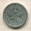 2 франка. Новая Каледония 2001г