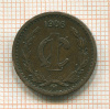 1 сентаво. Мексика 1906г