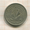 25 центов. Британские Карибы 1961г