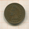 1 цент. США 1902г