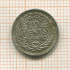 10 центов. Нидерланды 1944г