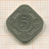 5 центов. Нидерланды 1938г