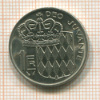 1 франк. Монако 1976г