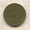 2 франка. Тунис 1941г