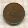 5 пенни 1905г