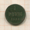 1 пенни 1900г