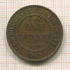 1 пенни. Австралия 1913г