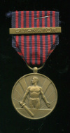 Медаль Добровольцев 1952г. с планкой "PUGNATOR". Бельгия