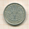 1 франк. Французская Западная Африка 1948г