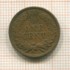 1 цент. США 1883г