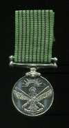 Медаль "За 9 лет Службы в Вооруженных Силах". Индия