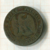 10 сантимов. Франция 1853г