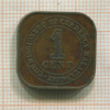 1 цент. Малайя 1939г