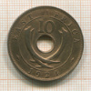 10 центов. Восточная Африка 1924г