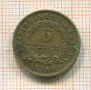 6 пенсов. Британская Западная Африка 1938г