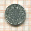 1 цент. Суринам 1977г