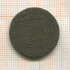 1 лиард. Испанские Нидерланды 1712г