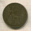 1 пенни. Великобритания 1919г