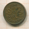 1 цент. Канада 1950г