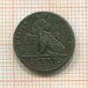 1 сантим. Бельгия 1902г