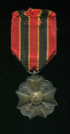 Гражданский Знак Отличия за Доблесть,Преданность и Благотворительность. Медаль 3-й степени. Бельгия