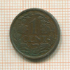 1 цент. Нидерланды 1938г