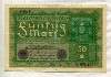 50 марок. Германия 1919г