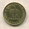 10 франков. Западная Африка 1980г