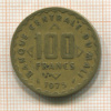 100 франков. Мали 1975г