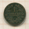 1 геллер. Немецкая Восточная Африка 1913г
