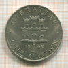 1 доллар. Гибралтар 1969г