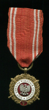 Бронзовая медаль "Вооруженные Силы на службе Отчизне" (5 лет службы) Польша