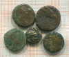 Монеты древней Греции. 5 шт