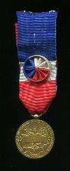Золотая медаль министерства труда и социальной защиты. Франция