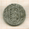 2 эре (2 Rundstück) Швеция. Карл XI 1668г