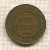 1 пенни. Австралия 1934г